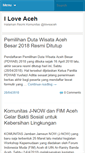 Mobile Screenshot of iloveaceh.org